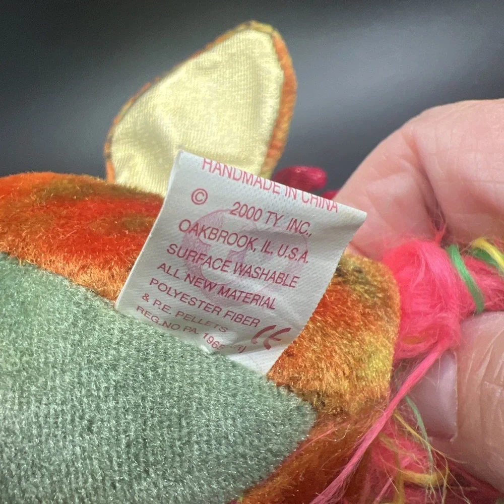 TY Beanie Baby - THE ROOSTER Chinese Zodiac‎ Stuffed Animal Toy *RETIRED*